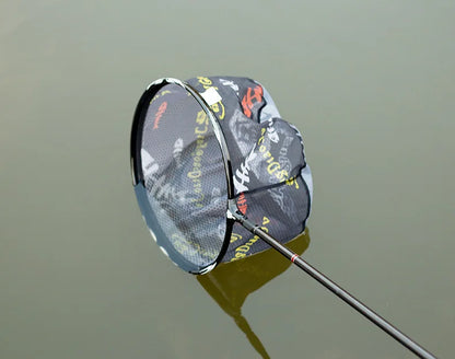 Carbon Fiber Anti-Hook Fishing Net Head – Ultra-Light Titanium Alloy Deepening Net Tool Accessory