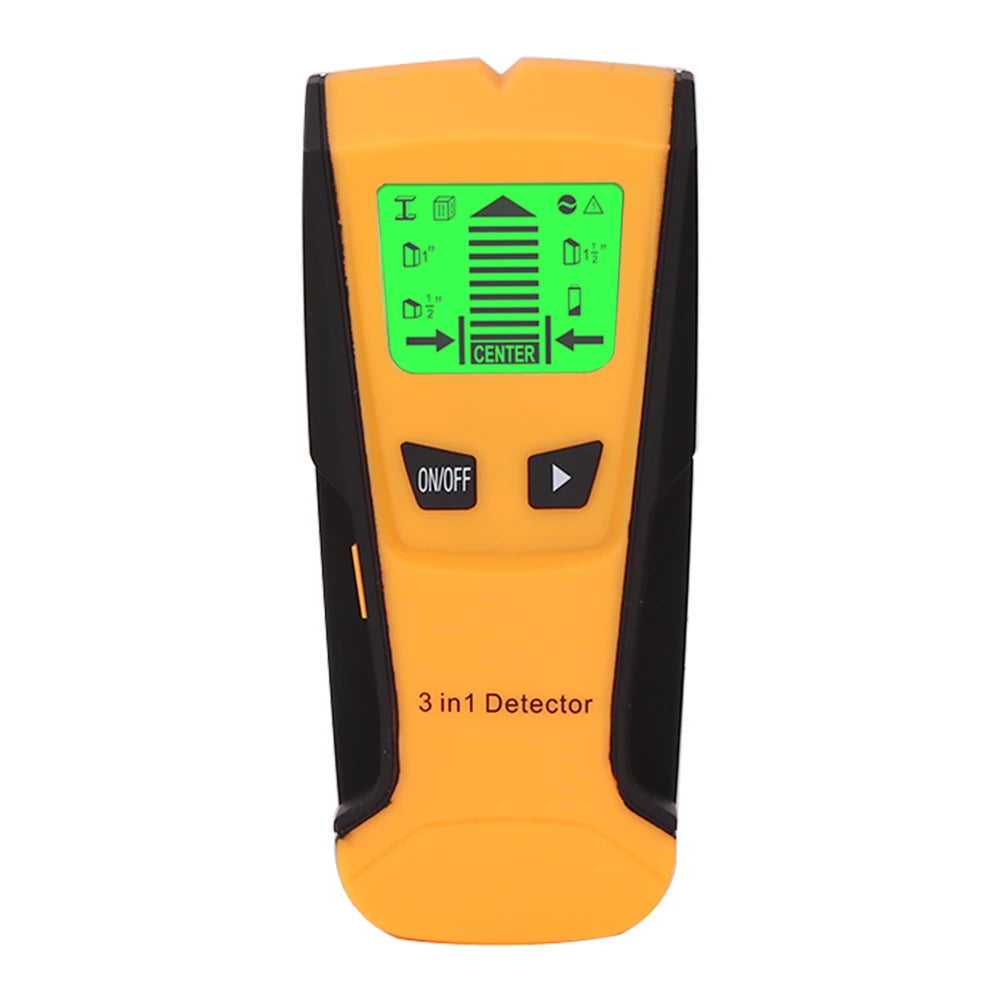 3-in-1 Wall Metal Detector – Professional Deep Scan for Metal, Wood St ...