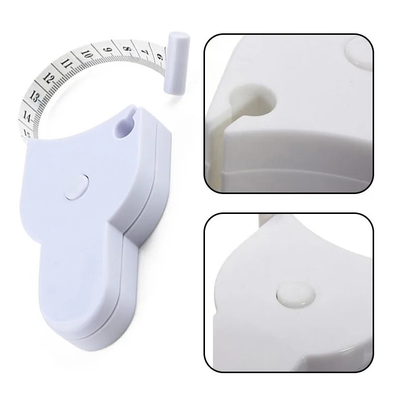 Body Measuring Ruler Tape: Centimeter & Inch Sewing Tailor Tape Measure - Waist Ruler Meter Tool for Sewing & Tailoring