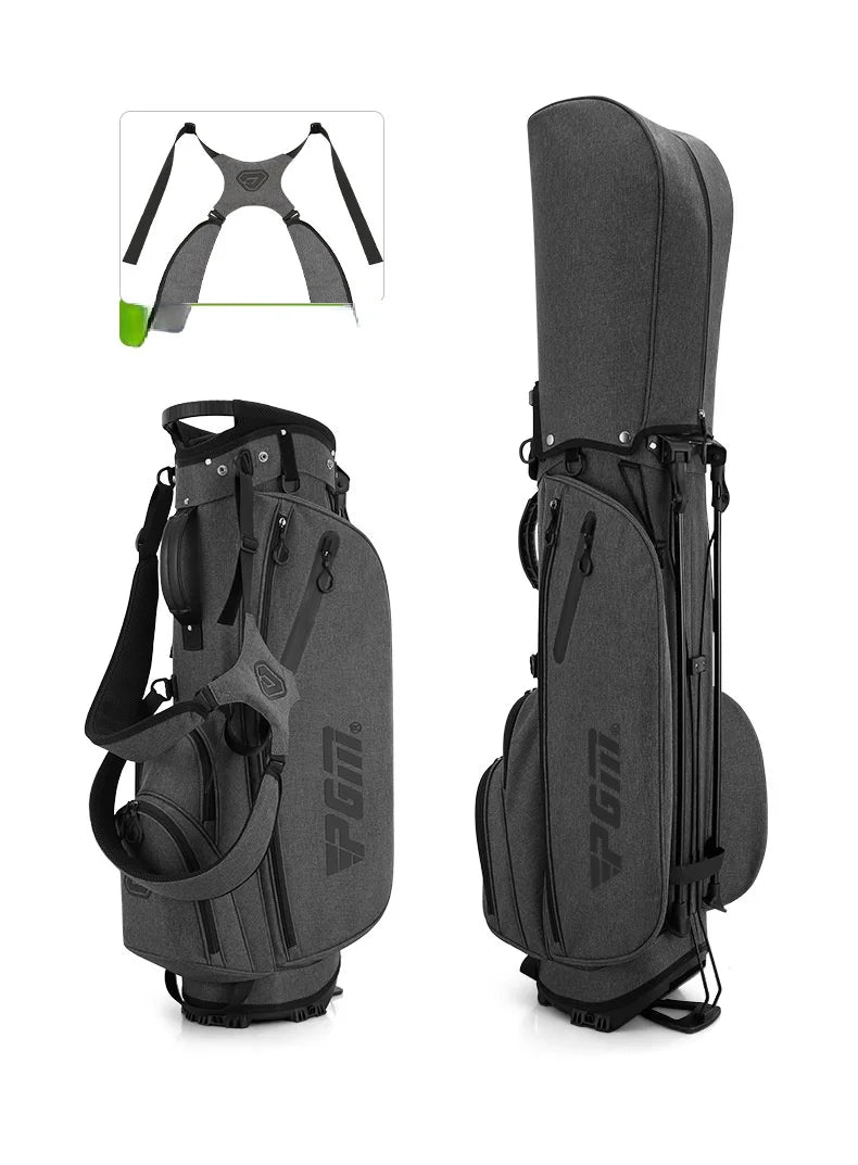 PGM Men's Ultra Lightweight Stable Golf Holder Bag QB092