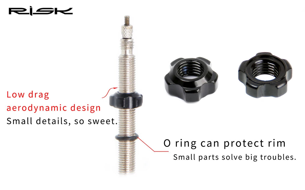 4pcs Aluminum Bike Tire Valve Caps – Ultralight MTB Road Mountain Schrader/Presta Tyre Protectors