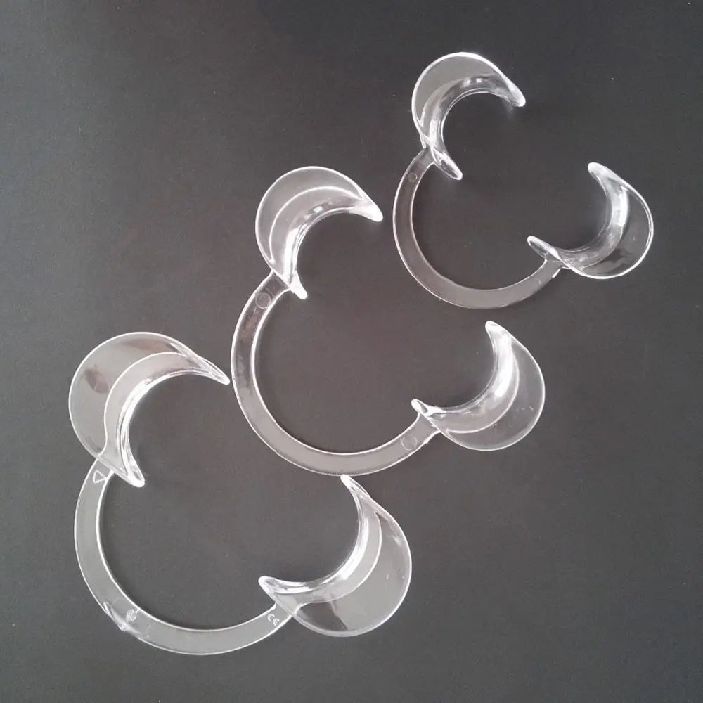 10 pcs C Shape Mouth Opener - Dental Cheek Retractor, Mouth Spreader for Oral Hygiene, Dentist Tools