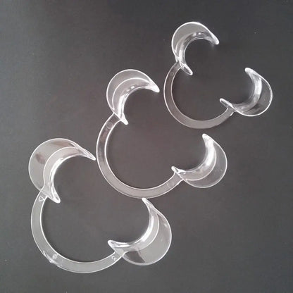 10 pcs C Shape Mouth Opener - Dental Cheek Retractor, Mouth Spreader for Oral Hygiene, Dentist Tools