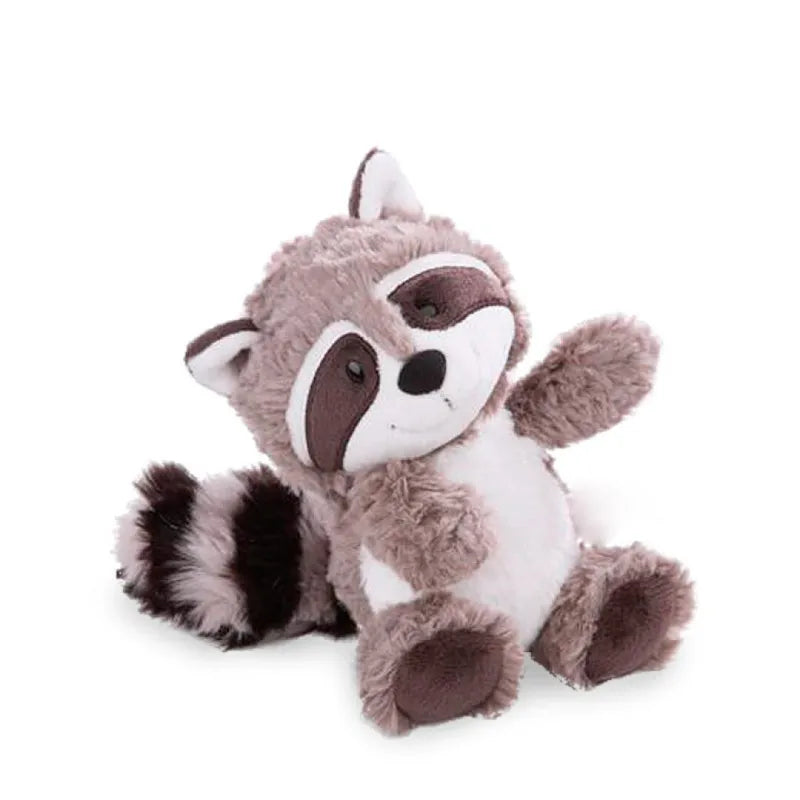 25-35cm Gray Raccoon Plush Toy – Cute Soft Stuffed Animal Doll, Perfect Pillow for Girls, Kids, and Baby Birthday Gifts