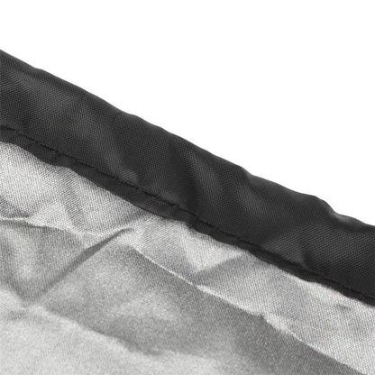 Stackable Chair Dust Cover — Waterproof Black Storage Bag for Garden & Terrace Furniture Protection