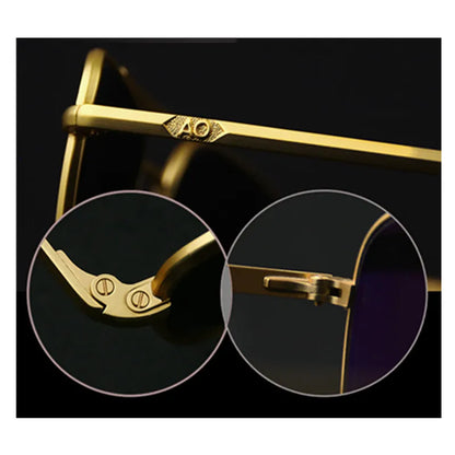 Aviation Pilot Sunglasses for Men & Women — Military Style Outdoor Driving UV Glasses