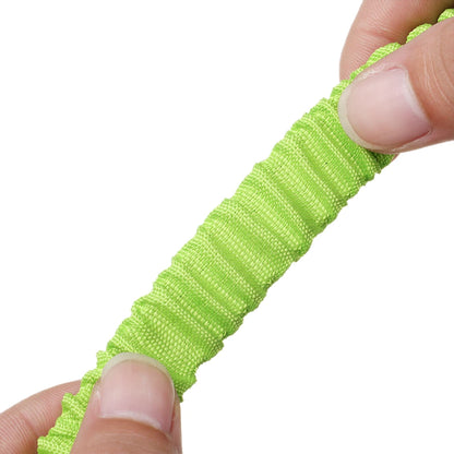 Adjustable Paddle Leash — Kayak & Surfboard Ankle Rope with Elastic Lanyard and Safety Carabiner