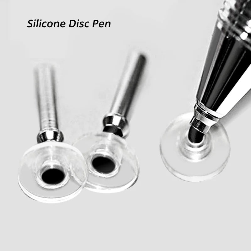 Universal Stylus Pen for Smartphones - Capacitive Screen, Disc and Fiber Touch Tips for Drawing and Writing