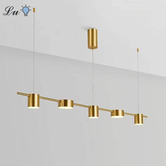 Contemporary Elegance: Modern LED Living Room Chandeliers - Dimmable Ceiling Chandelier for Dining Table, Kitchen, and Indoor Lighting Ambiance