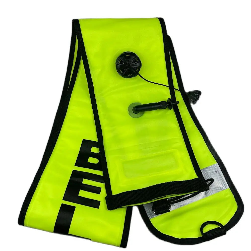 15CM*150CM Scuba Diving Surface Marker Buoy (SMB): Professional High-Quality Underwater Safety Tube for Divers