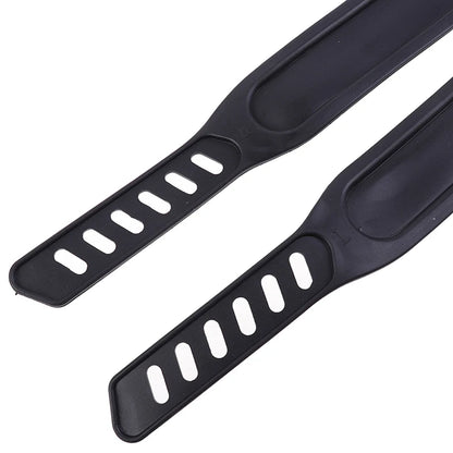 2/4pcs Exercise Bike Pedal Straps – Adjustable Length Cycling Belts for Stationary Fitness, Fix Bands Tape