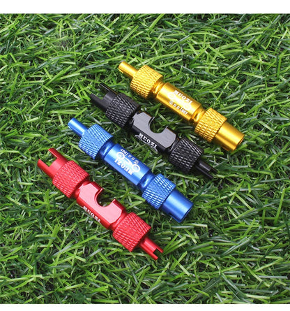 MUQZI MTB & Road Bike Valve Tool – Schrader & Presta Wrench for Tire Installation and Valve Core Removal