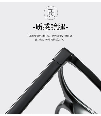 Transparent Blue Light Blocking Glasses – Square & Round Computer Eyewear for Men & Women