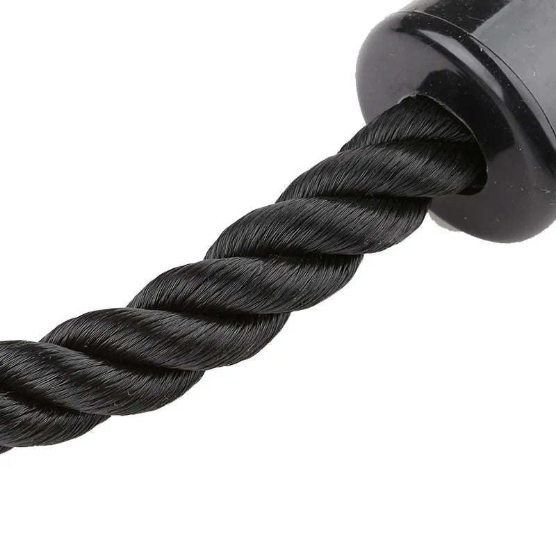 Tricep Rope Cable Attachment — Fitness Gym Accessory for Abdominal Crunches, Biceps, & Muscle Training