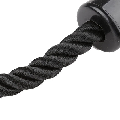 Tricep Rope Cable Attachment — Fitness Gym Accessory for Abdominal Crunches, Biceps, & Muscle Training