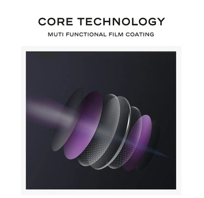 CAPONI Square Photochromic Polarized Sunglasses for Men - Rimless, Classic Design, UV400 Protection Eyewear (BS7467)