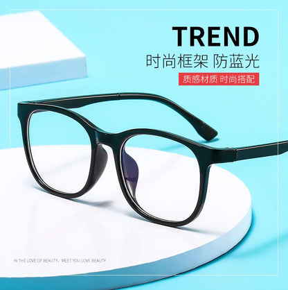 Transparent Blue Light Blocking Glasses – Square & Round Computer Eyewear for Men & Women