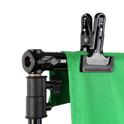 1-12PCS Metal Background Support Clips – Backdrop Clamps for Photo Studio & Photography Stand Accessories