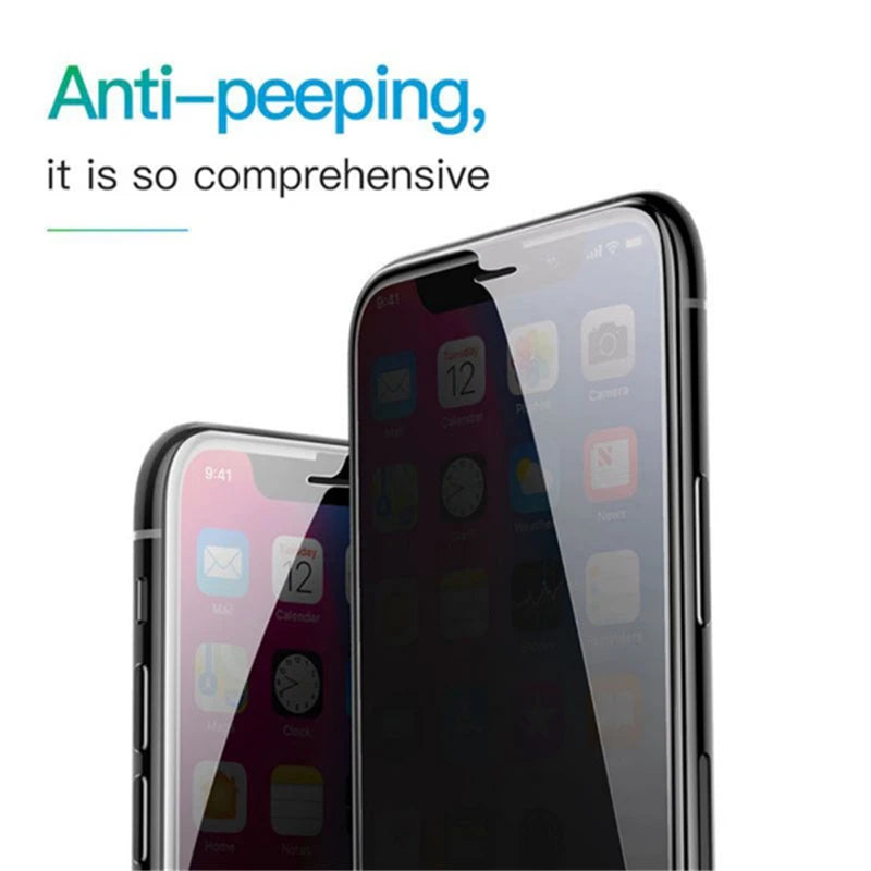 Anti-Spy Privacy Screen Protector Case – Compatible with iPhone 11-17, Pro, Pro Max, Plus & Mini