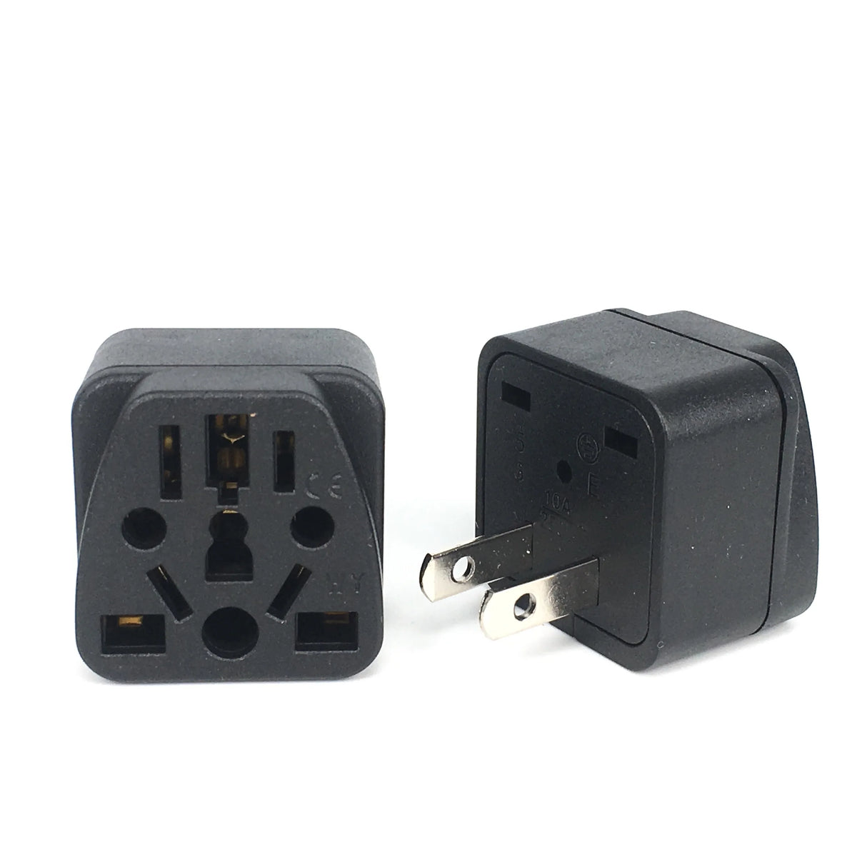 Universal Travel Adapter – German, Russia, AU, UK, KR, EU to US AC Pow ...
