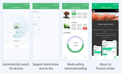 WEEK AQUA USB Aquarium Light — Full Spectrum LED Plant Grow Light for Nano Aquariums & Microlandscapes