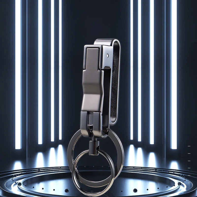 Men's Creative Car Keychain: Unique Waist-Hanging Keyring for Car Enthusiasts - Perfect Gift & Accessory