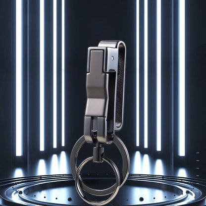 Men's Creative Car Keychain: Unique Waist-Hanging Keyring for Car Enthusiasts - Perfect Gift & Accessory