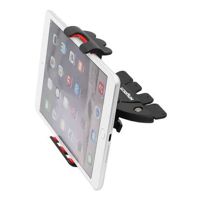 Adjustable Car Tablet Holder Stand | Universal CD Mount for 7-11 Inch Tablets | Compatible with iPad, Samsung Galaxy Tab, and More!
