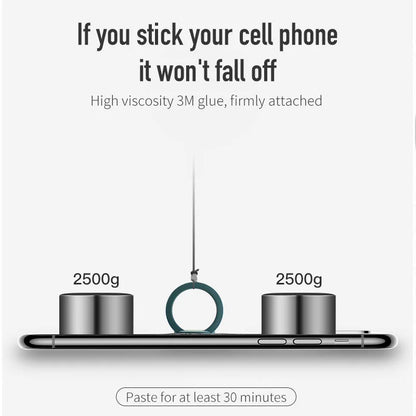 Luxury Metal Mobile Phone Socket Holder - Universal 360 Degree Rotating Finger Ring with Magnetic Car Bracket Stand