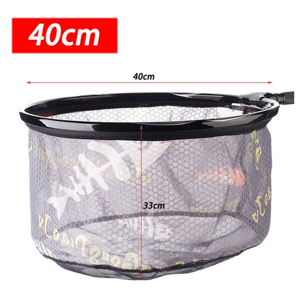 Carbon Fiber Anti-Hook Fishing Net Head – Ultra-Light Titanium Alloy Deepening Net Tool Accessory