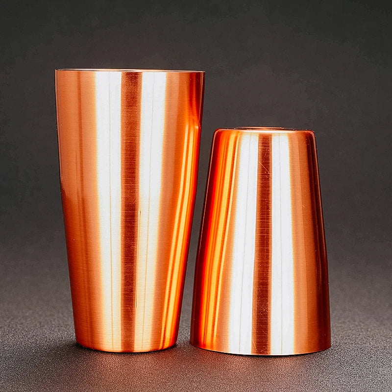 800ml Boston Cocktail Shaker Set – Stainless Steel Martini Bar Mixing Tin for Flair Cocktails