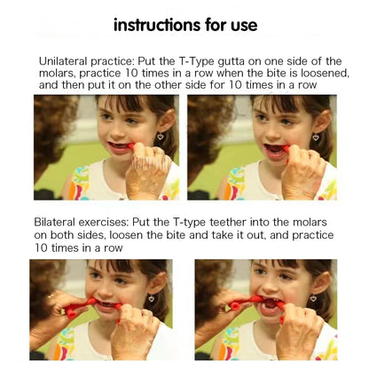 Kid Chewing Tube - Speech Therapy and Oral Muscle Rehabilitation Tool for Autism Sensory Speak, Teeth Massager for Children's Training