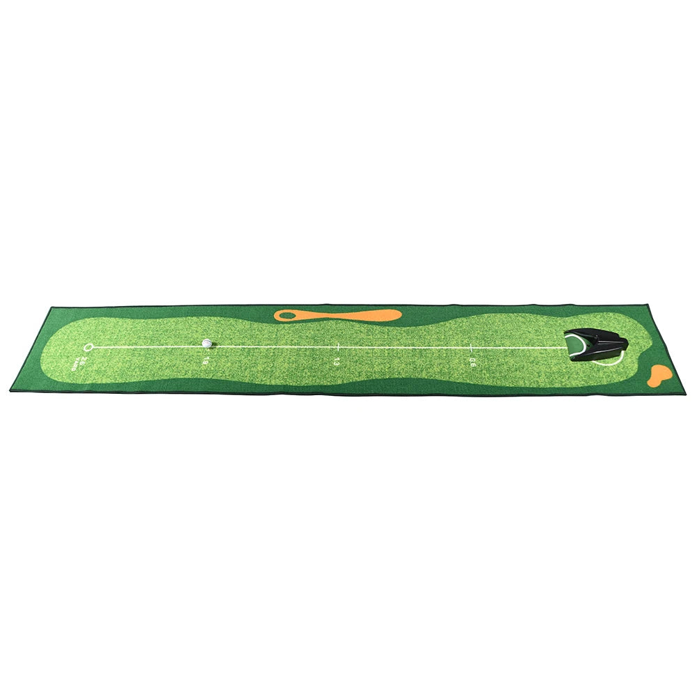 50x300cm Indoor Golf Putting Green Mat: Mini Golf Putting Training Equipment for Home or Office Use
