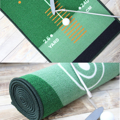 50x300cm Indoor Golf Putting Green Mat: Mini Golf Putting Training Equipment for Home or Office Use