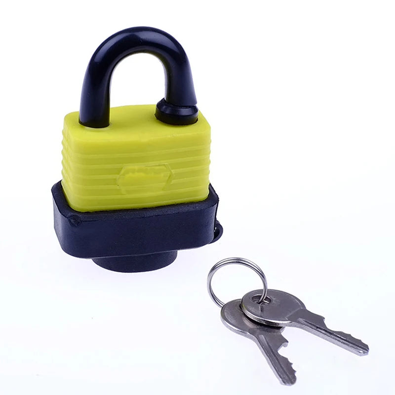 4PCS 30mm Waterproof Laminated Padlocks – Same Key Lock for Gate, Door, and Electricity Box Security