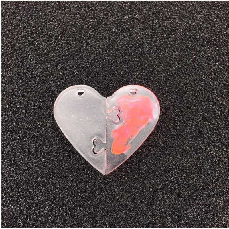 Heart Lock Pendant Silicone Mold – DIY Epoxy Resin Jewelry Making Charm Molds