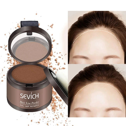 Sevich Hairline Powder 4g – Natural Hairline Shadow Concealer for Hair Loss, Unisex Makeup