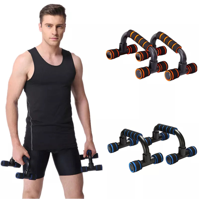 Non-slip Push Up Stand - Home Fitness Power Rack Gym Handles for Arm and Chest Muscle Training - Bodybuilding Equipment