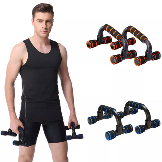 Non-slip Push Up Stand - Home Fitness Power Rack Gym Handles for Arm and Chest Muscle Training - Bodybuilding Equipment