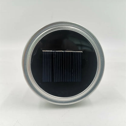 Solar LED Mason Jar Lights – Warm Torch Flame Lantern for Outdoor & Indoor Christmas, Garden, and Street Decoration