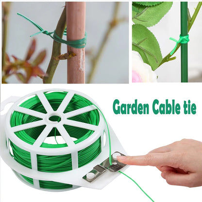 Multifunctional Garden Strapping - Reusable Climbing Cane Fixed Line for Flower Plant Support, Home Improvement Cable Ties
