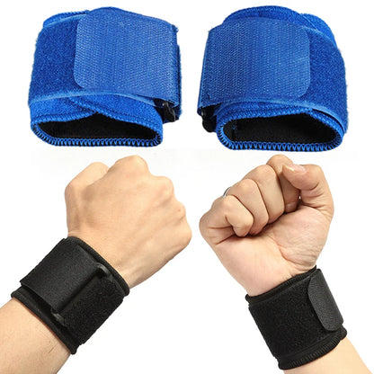 Adjustable Soft Wristbands – Wrist Support Bracers for Gym Sports, Carpal Protector, Breathable Wrap Band for Safety