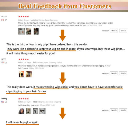 Non-Slip Silicone Wig Grip Headband: Transparent Black Brown Wig Band for Secure Hold - Anti-Slip Wig Accessories, Ideal for Daily Use