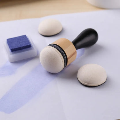 Flat/Domed Foam Refills Replacement Applicators - Mini Ink Blending Tools for Scrapbooking and Card Making Backgrounds