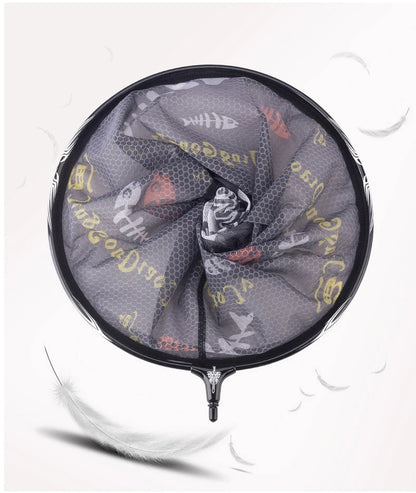 Carbon Fiber Anti-Hook Fishing Net Head – Ultra-Light Titanium Alloy Deepening Net Tool Accessory