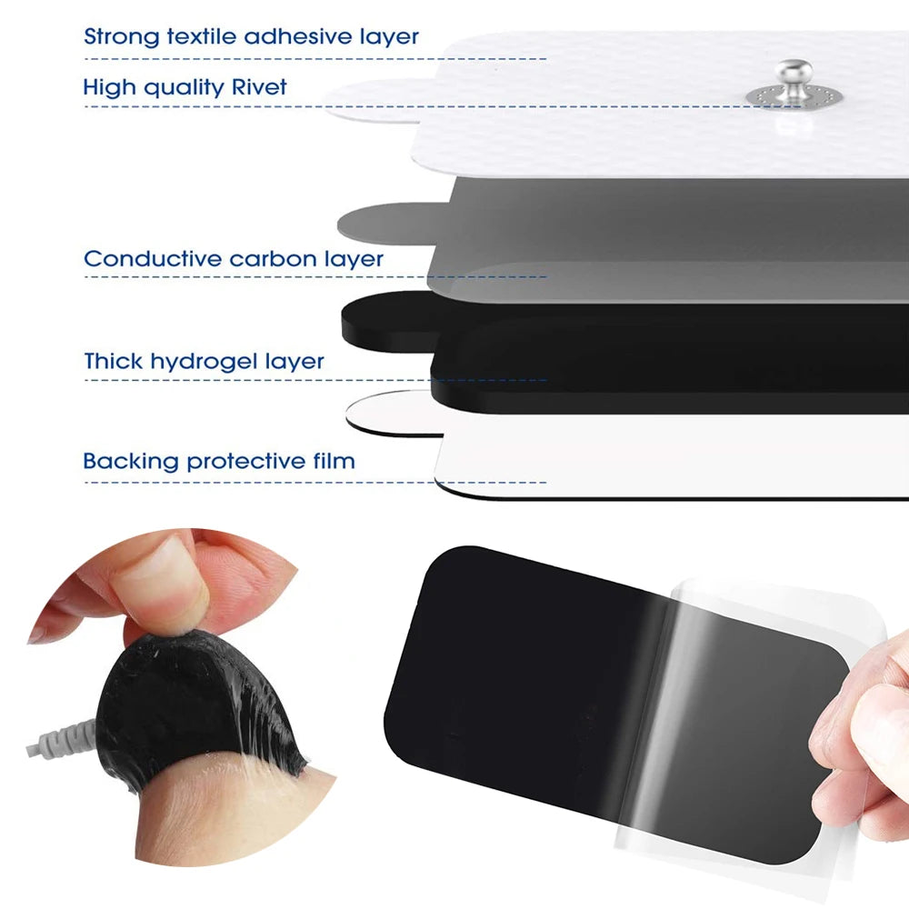 Electrostimulation Patches: TENS Electrode Pads for Acupuncture, Physi ...
