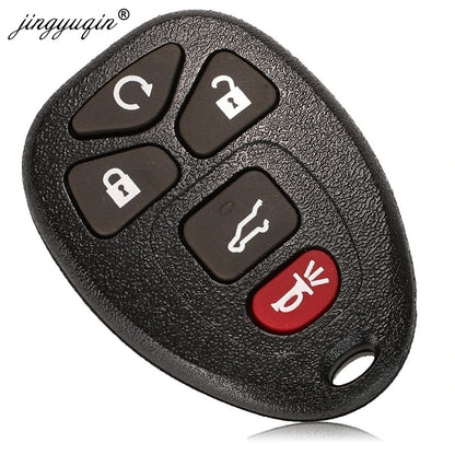 jingyuqin 315Mhz OUC60270 5/6 Buttons Remote Control Keyless Entry Car Key Fob - Compatible with Buick, Chevrolet, Cadillac, GMC, Saturn