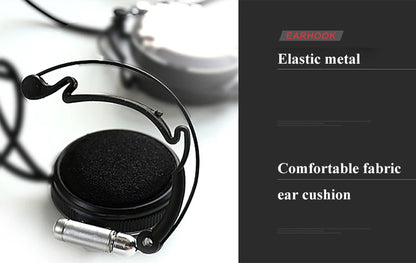 Audio-Technica ATH-EM7X Wired Sport Ear Hook Earphones with Heavy Bass for Android & iPhone