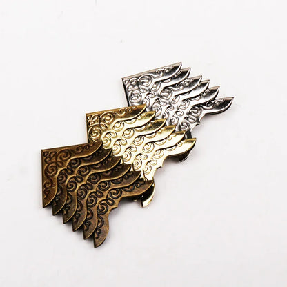 Metal Bronze Book and Scrapbooking Album Corner Protectors - DIY Photo Album Menu Folder Corners, CP1808