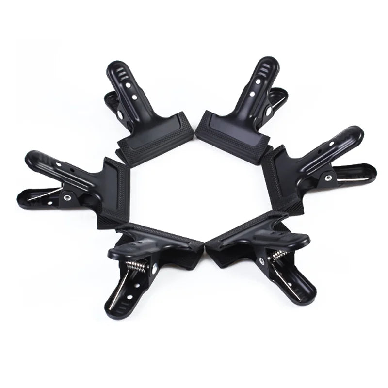 1-12PCS Metal Background Support Clips – Backdrop Clamps for Photo Studio & Photography Stand Accessories